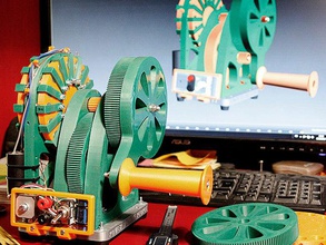 El Jeneratör krank diy 3d print model - Mito3D