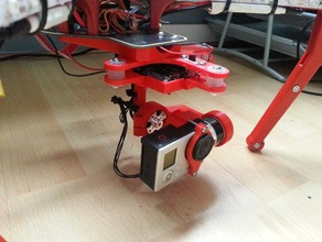 open brushless gimbal other 3d print model - Mito3D