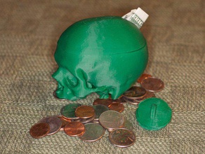 crâne de la banque d'autres openscad en vedette 3d print model - Mito3D