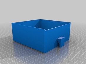 empilhável, caixa de ferramentas contentores 3d print model - Mito3D