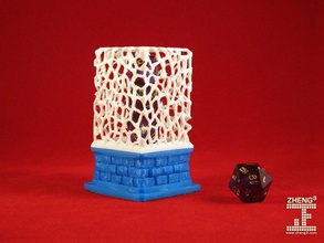 d&d dice cage 3d print model - Mito3D
