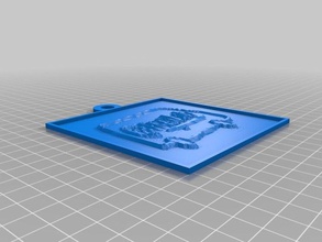 lithopane frysklab 2d sanat özelleştirilmiş 3d print model - Mito3D