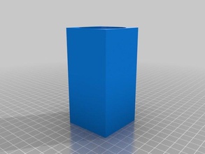blocco del foro 3d la stampa test 3d print model - Mito3D
