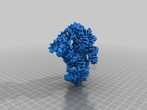 self-splicing group intron bacteriophage twort bound cyt18 learning protein data bank rna 3d print model - Mito3D