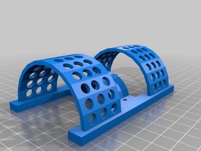Beinprothese cover 110mm 70mm andere 3d print model - Mito3D