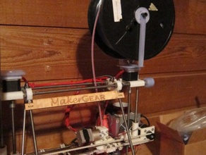 stepper spool stand other 3d print model - Mito3D