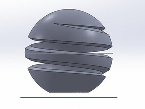 sphere twist other 3d print model - Mito3D