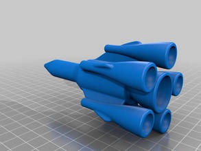mega roket araçlar 3d print model - Mito3D