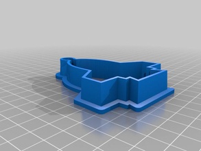 raumfahrtagentur cookie cutter altri 3d razzo 3d print model - Mito3D