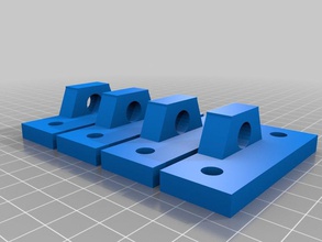 kalın enine 8020 biriktirme filament destekler diğer openscad 3d print model - Mito3D