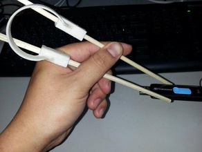 yardım chopstick mutfak yemek 3d print model - Mito3D