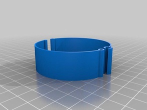 meine angepasste einfacher Verschluss Armband Armbänder 3d print model - Mito3D