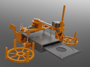 jack ripper bot d'autres l'automatisation de dvd l'extraction le robot servos 3d print model - Mito3D