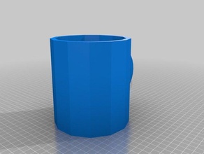 simple mug kitchen dining customized 3d print model - Mito3D
