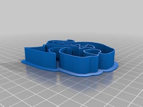 Drache der Ausstecher Küche Essen angepasst 3d print model - Mito3D