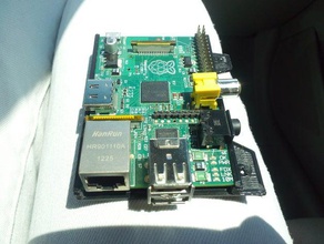 raspberry pi tray electronics 3d print model - Mito3D