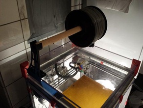 filamento de spool titular 3d a impressora os acessórios solidoodle 3d print model - Mito3D
