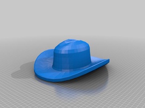 cappello da cowboy altri 3d print model - Mito3D