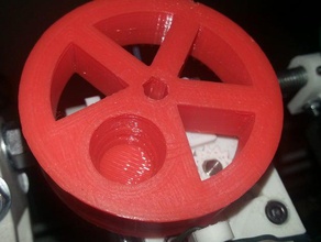 thumbhole extrusora de engranajes 3d la impresora extrusoras reprappro liquidación 3d print model - Mito3D