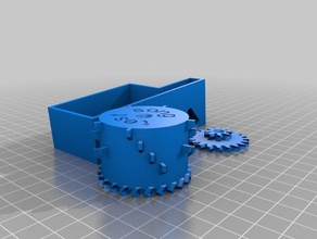 westminster carillon boîte à musique mécanique les jouets personnalisé 3d print model - Mito3D