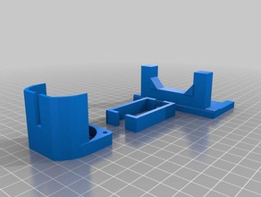 makerfarm fan Abschirmung verwenden, magma hot end 3d Drucker Teile 3d print model - Mito3D