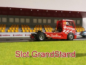 grand stand slotcar circuit les jouets jeux carrera 3d print model - Mito3D