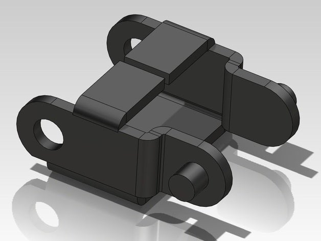 flat pack cable chain other solidworks 3D print model - Mito3D