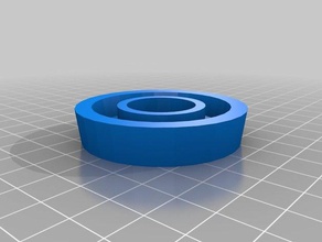 spool cuscinetto spina 3dmakerworld filamento della bobina la stampante accessori personalizzato 3d print model - Mito3D