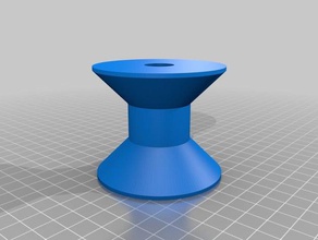 spool-60 mm 30 60 solide 3d Drucker - Zubehör angepasst 3d print model - Mito3D