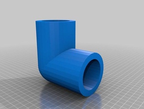 conector-tubo Teile angepasst 3d print model - Mito3D