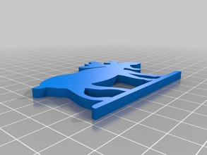 simple moose other 3d print model - Mito3D