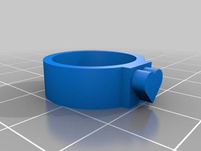 my customized matching ring rings 3d print model - Mito3D
