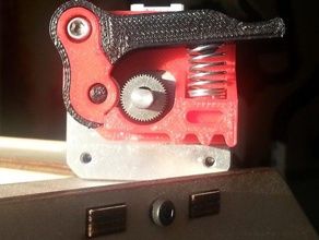 replicator mk8 spring loaded filament drive 3d printer parts sketchup 3d print model - Mito3D