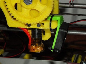 fã gregs wade extrusora ventilador soporte para el extrusor greg 3d a impressora acessórios 3d print model - Mito3D