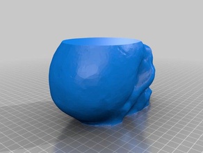 piatte del cranio zanne le scansioni repliche 3d print model - Mito3D