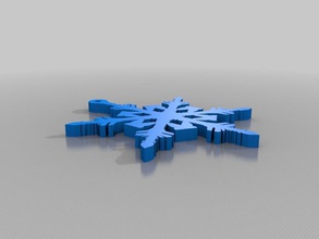 snowflake tree decoration other christmas 3d print model - Mito3D