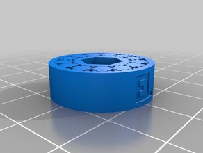 my customized gear bearing 608 parts 3d print model - Mito3D