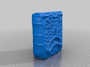necronomicon props 3d print model - Mito3D