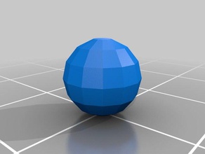 4mm sphère interactifs art personnalisé 3d print model - Mito3D