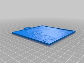 personalizzato lithopane 2d arte 3d print model - Mito3D