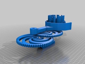 meu personalizados involute ventilador mão ferramentas 3d print model - Mito3D