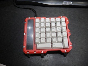 gaming keypad hid keyboard electronics atmega atmega8u2 avr hid-device 3d print model - Mito3D