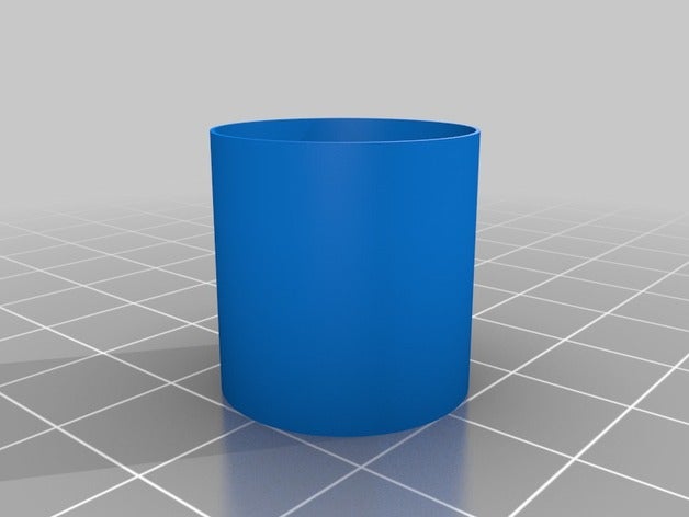 solo la pared del cilindro 03 de espesor 02 capa 20 diámetro por altura 3d impresión pruebas personalizado 3D print model - Mito3D