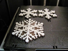 fiocchi di neve altri arte ornamento 3d print model - Mito3D