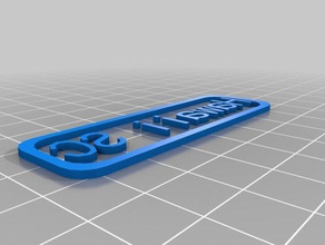 havaí sc sinais logotipos personalizado 3d print model - Mito3D