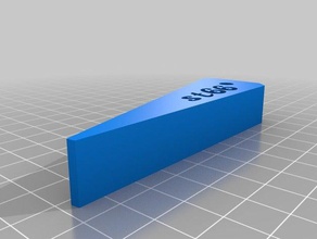 door chock hand tools customized 3d print model - Mito3D
