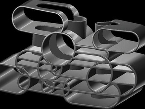 e3 asola vase decor 3d print model - Mito3D