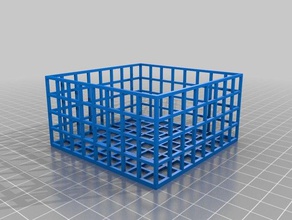 caixa de ferramentas recipientes personalizado 3d print model - Mito3D