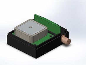 3drrct radio crius gps caso los vehículos 3d print model - Mito3D