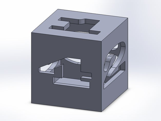 les numéros de d6 dés 3D print model - Mito3D